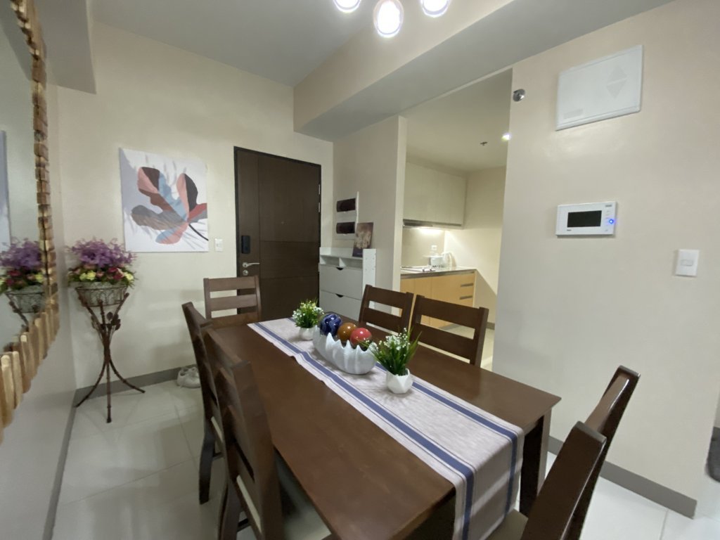 Furnished 1BR Corner Unit in Eastwood City's Latest Residential Condo